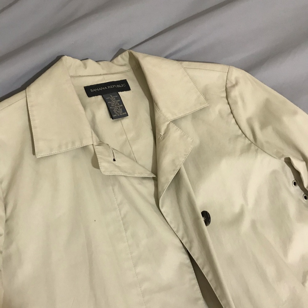 Banana Republic Beige Raincoat